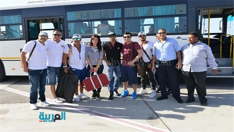 بالصور.. نجوم الفن يدعمون السياحة في الغردقة
