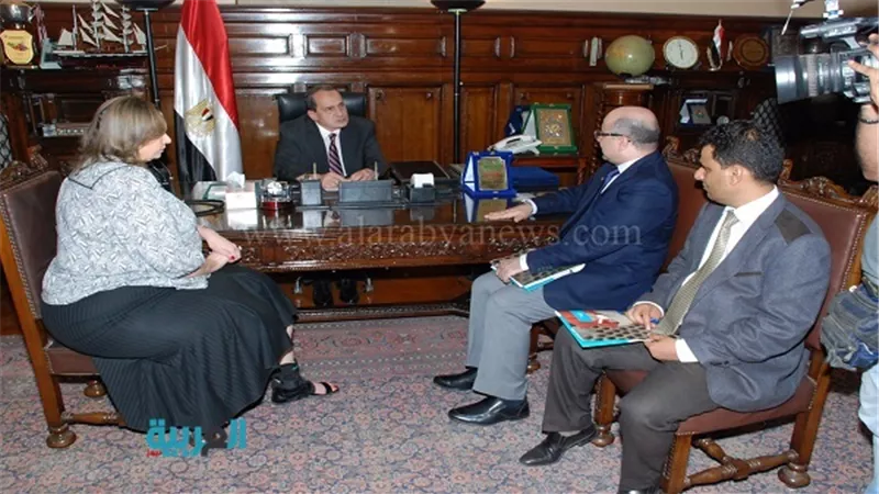 وزير الزراعة يستقبل بعثة الصندوق الدولي 
