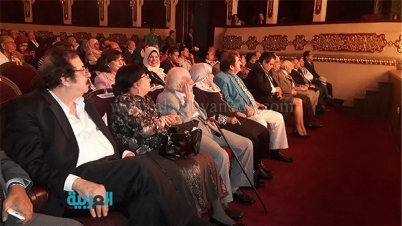 بالصور.. حفل تكريم رشوان توفيق بالمسرح القومي
