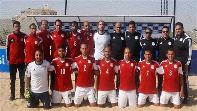 منتخب مصر للكرة الشاطئية يواجه لبنان بالبطولة الدولية