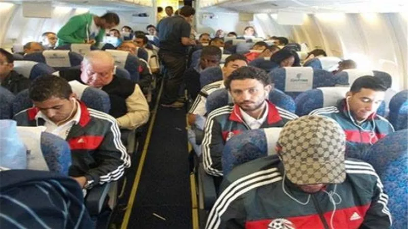 بعثة المنتخب تصل دار السلام استعدادا لتنزانيا