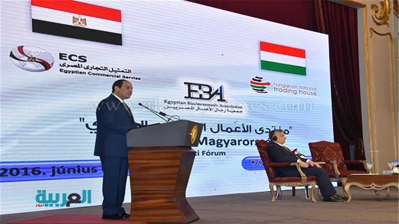 السيسي في كلمته بمنتدى الأعمال 