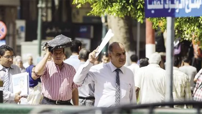 طقس اليوم شديد الحرارة على كافة الأنحاء