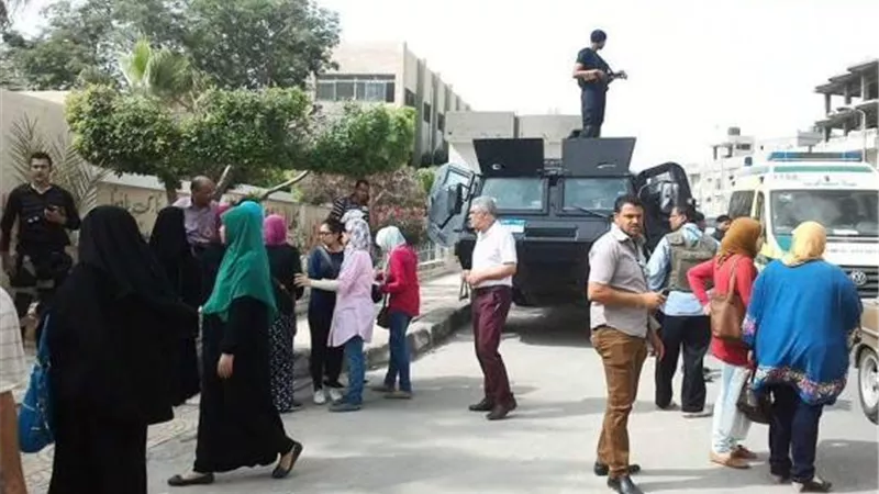 انتشار أمني واسع بمحيط لجان الثانوية العامة 