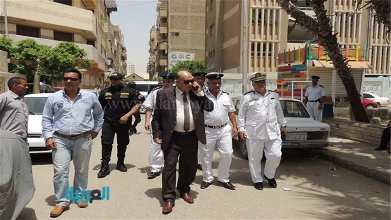  بالصور.. مدير أمن السويس يتفقد تأمين امتحانات الثانوية العامة