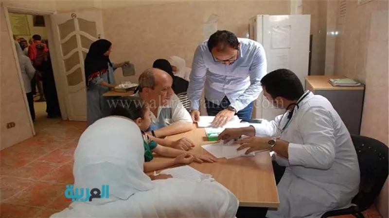قافلة طبية للكشف على المواطنين بالشيخ عتمان بالحوامدية