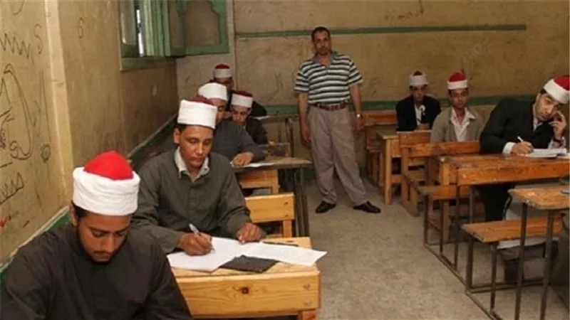 بالصور.. تسريب امتحان 