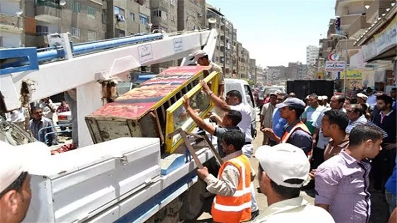 تنفيذ 35 إزالة إدارية بحي النزهة خلال يونيو الجاري