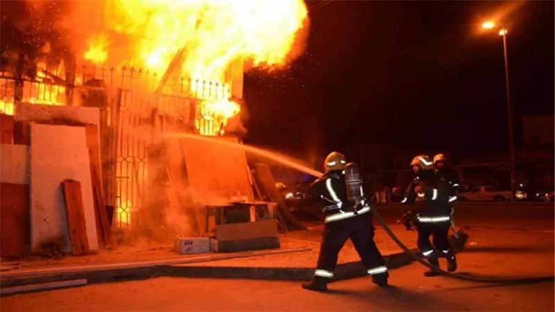 مدير أمن القاهرة يزور مصابي حريق الدرب الأحمر 