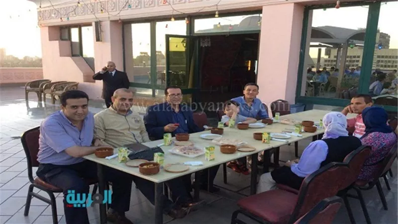 شاهد.. حفل الإفطار الجماعي بـ