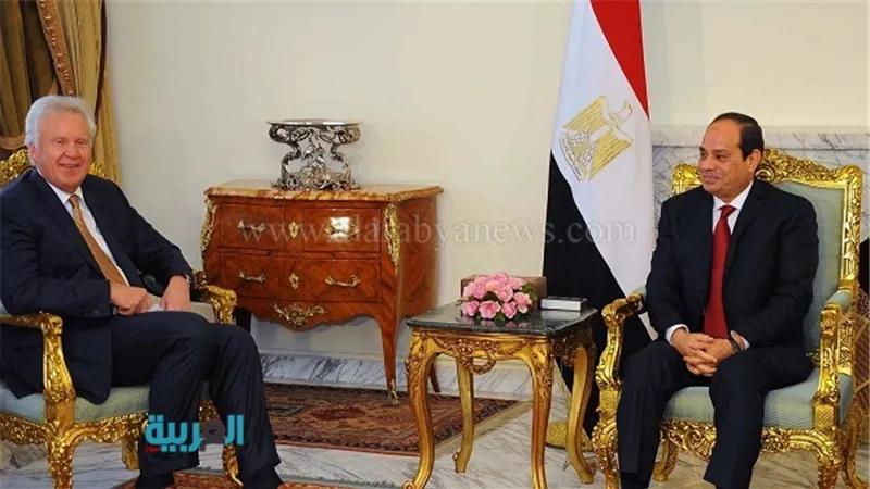 السيسي يستقبل رئيس مجلس إدارة شركة 