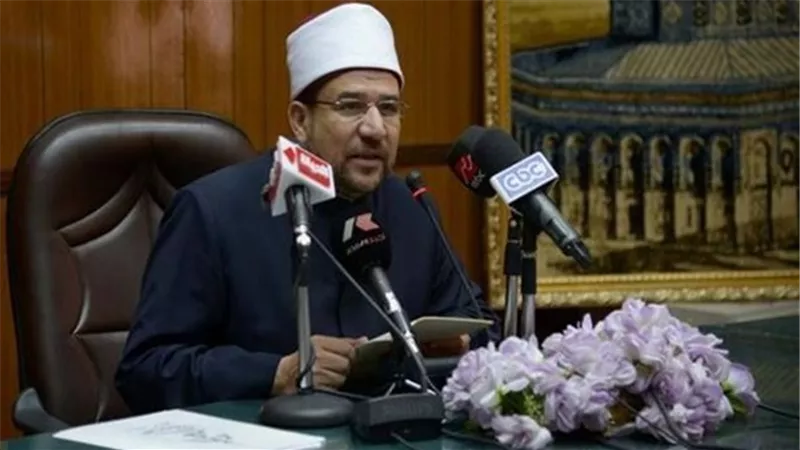 وزير الأوقاف: حتمية التعاون الدولي للقضاء على التنظيمات الإرهابية 