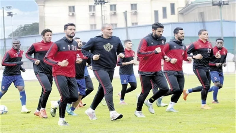  الأهلي يواصل استعدادته للإسماعيلي بالتتش