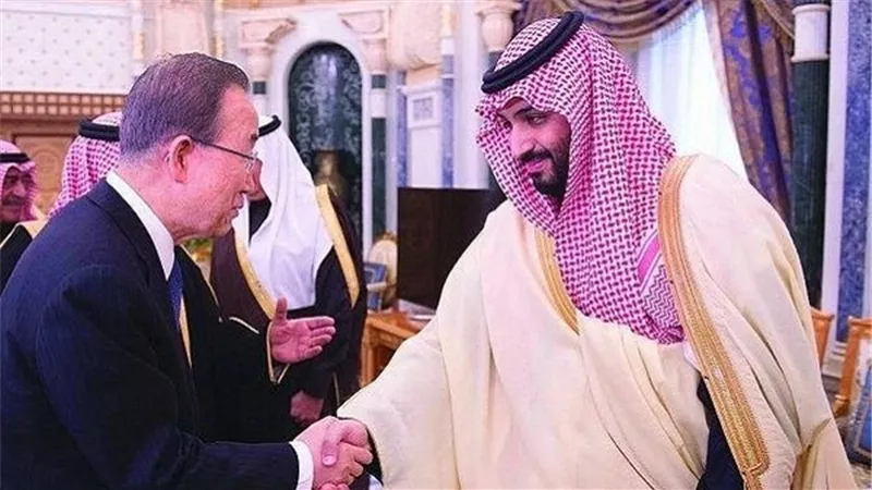 ولي ولي العهد السعودي لبان كي مون: لست غاضبًا على القائمة السوداء