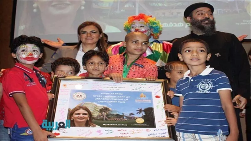 بالصور.. وزيرة التعاون الدولي تزور مستشفى سرطان الأطفال 57357