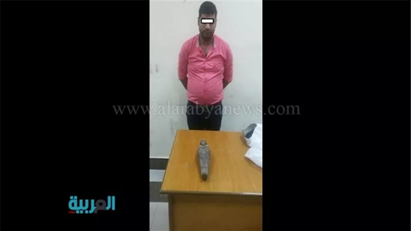 ضبط عاطل بحوزته تمثال أثري في محطة قطارات القاهرة