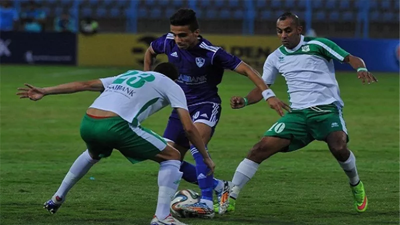بالفيديو.. المصري يتقدم على الزمالك بهدف نظيف في الشوط الأول