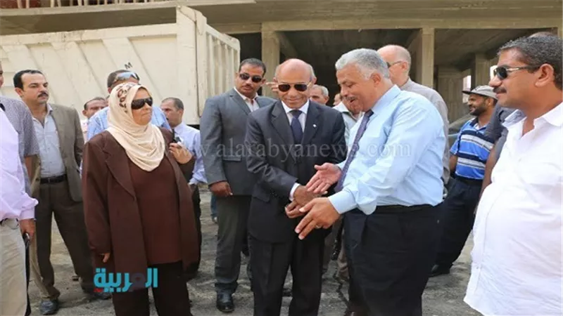 بالصور.. القائم بأعمال القاهرة يفتتح محور الشهيد بالمرج