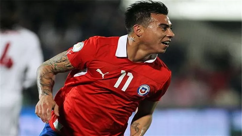 إدواردو فارجاس يتوج بلقب هداف كوبا أمريكا 2016