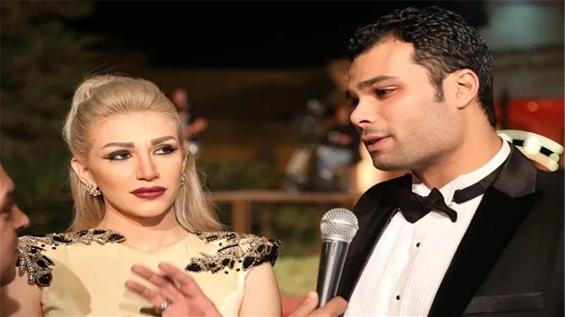 بالصور.. سارة نخلة مع زوجها أحمد عبد الله محمود