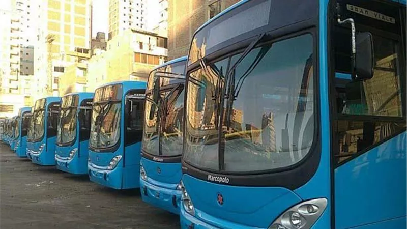  تشغيل 34 خط أتوبيس 