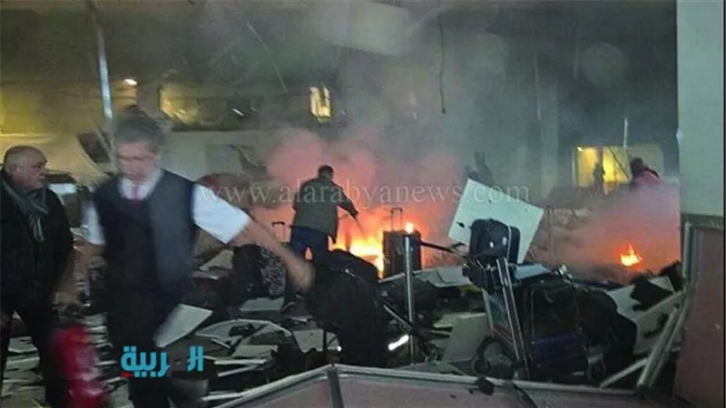 ننشر أول فيديو يكشف انفجار مطار أتاتورك بتركيا