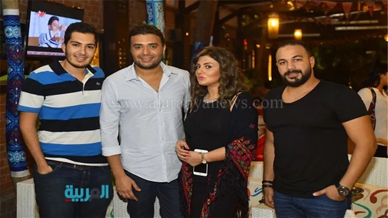 رامي صبري يحتفل بعيد ميلاد زوجته وأولاده بحضور نجوم الفن