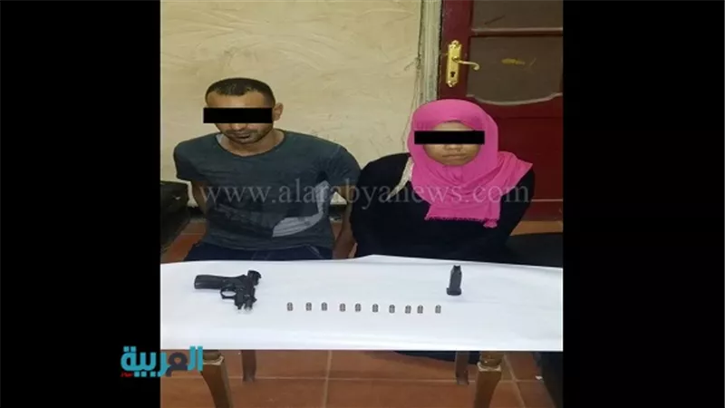بالصور.. ضبط سارقي طبنجة رجل أعمال بالفيوم 