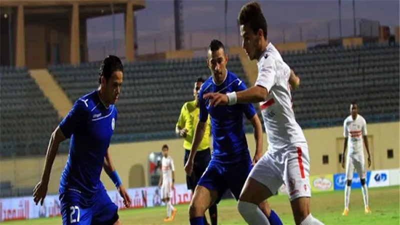  التعادل السلبي يحسم مواجهة الزمالك وسموحة في الشوط الأول