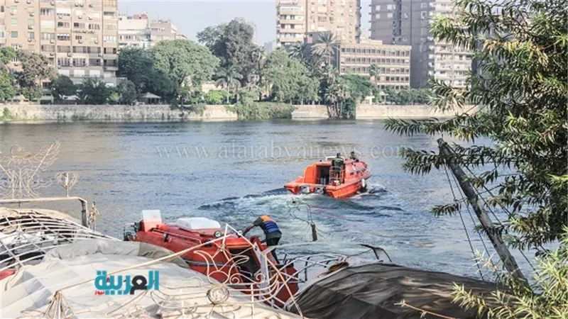  جهود مكثفة لانتشال ضحايا المركب الغارق ببولاق أبو العلا 