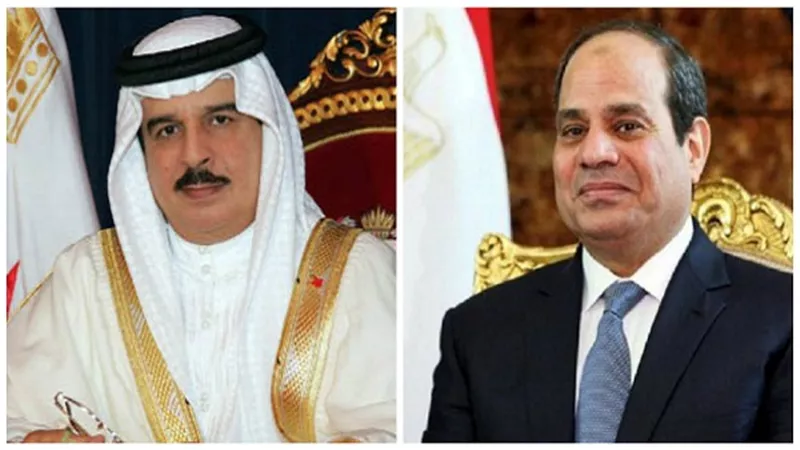 السيسي يهنئ ملك البحرين بحلول عيد الفطر 