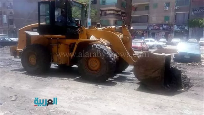  حملة لإزالة المخلفات بشبرا الخيمة
