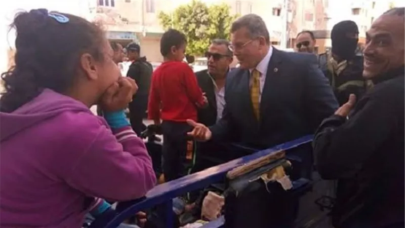 مدير أمن شمال سيناء يتفقد شوارع المدينة 