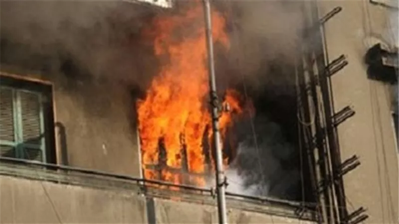 حريق يلتهم شقة سكنية في مصر القديمة