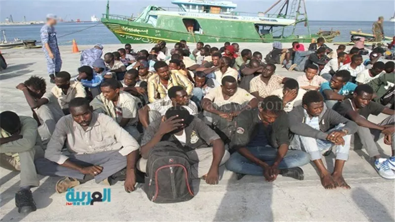 بالصور.. ضبط 152 في محاولة هجرة بطريقة غير شرعية بالإسكندرية 