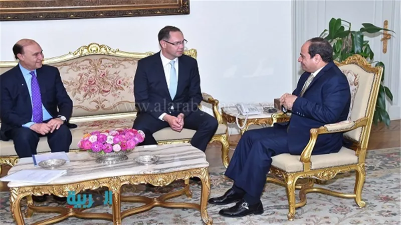 السيسي يستقبل عضو المجلس التنفيذي لـ