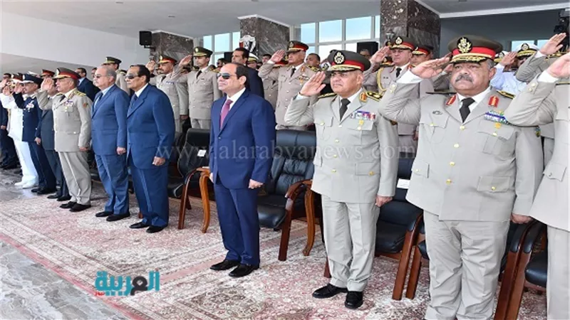السيسي يشهد مراسم الاحتفال بتخرج الدفعة 153 من 