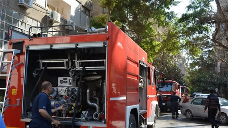  إخماد حريق بشقة سكنية في الشيخ زايد
