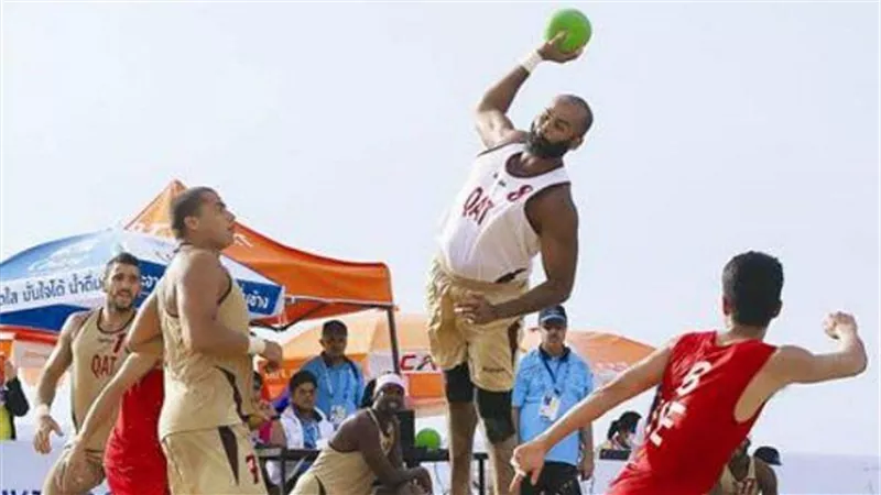 فوز منتخب كرة اليد الشاطئية على أمريكا بكأس العالم