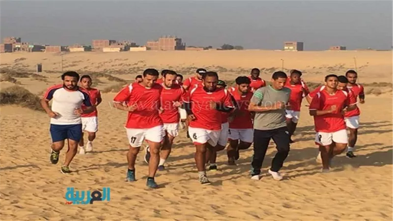 خاص| بالصور.. الشرقية يتدرب في الصحراء