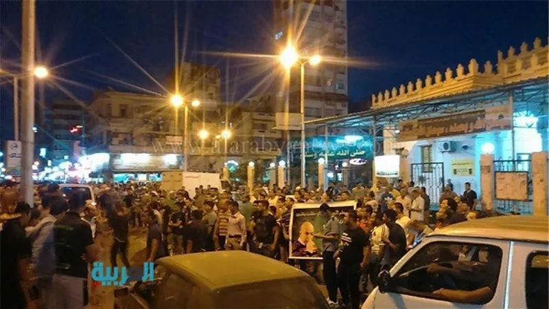 بالصور.. استمرار مظاهرات البورسعيدية تأييدًا لحسام حسن