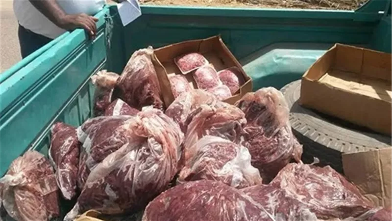 ضبط 575 كيلو لحوم ودواجن فاسدة داخل مطعم شهير بالدقي 