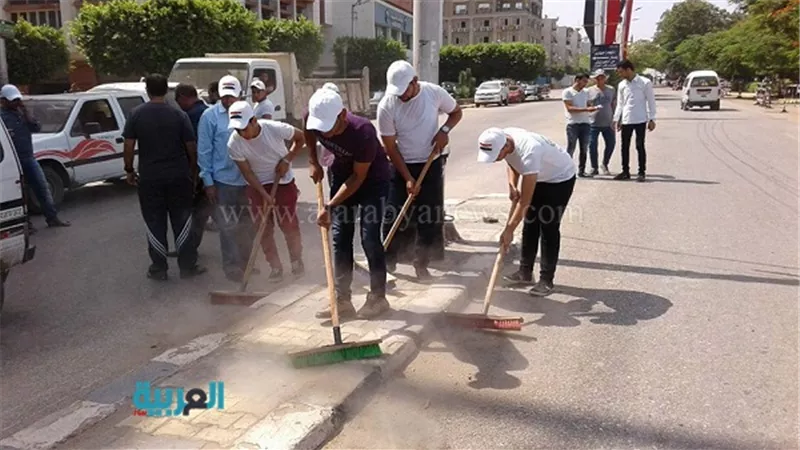 بالصور.. بدء اليوم الثاني لمبادرة حلوة يا بلدي في القليوبية