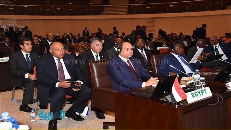 بالصور.. مشاركة السيسي في اجتماعات القمة الأفريقية