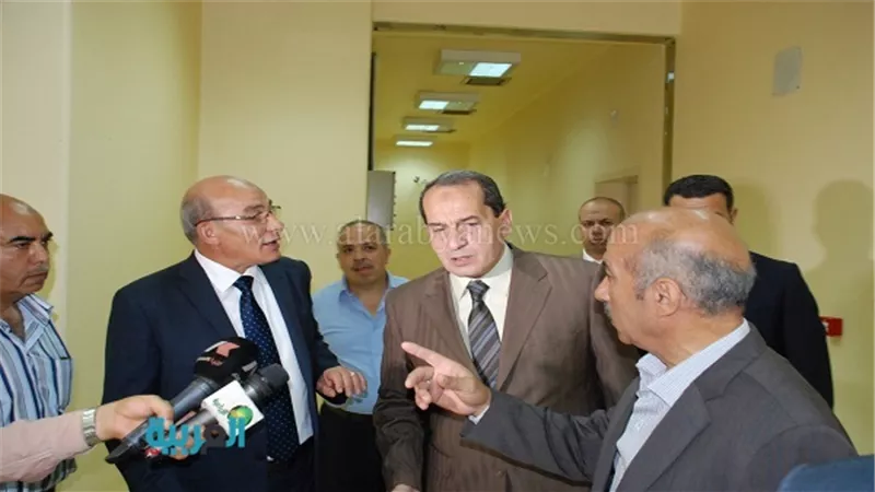 بالصور.. وزير الزراعة يتفقد معهد الأمصال في العباسية