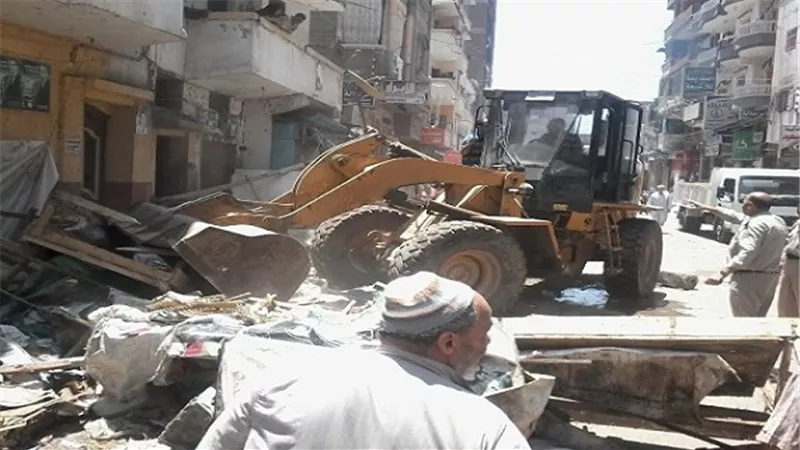  إيقاف أعمال 2522 مبنى مخالف في البحيرة