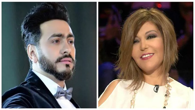 سميرة سعيد تهنئ تامر حسني على 