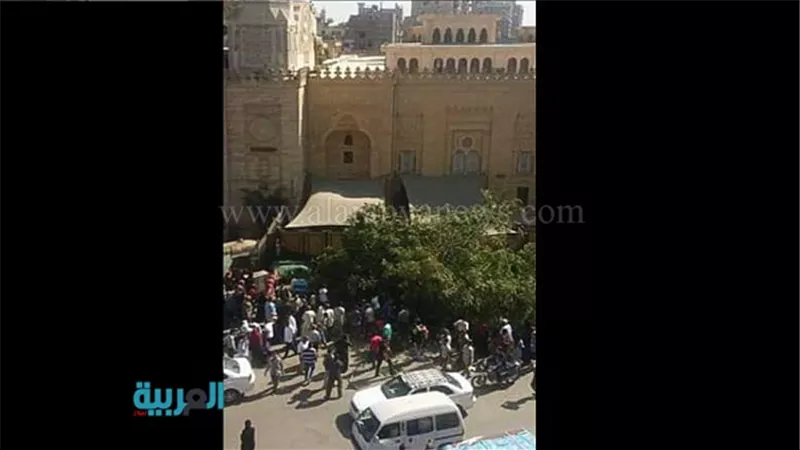 العناية الآلهية تنقذ المواطنين من الموت بجوار مسجد السيدة زينب