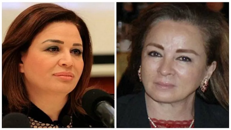 إلهام شاهين: الحالة الصحية لنجلاء فتحي مستقرة 