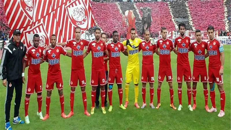 المدير الفني للوداد المغربي يستقر على قائمة مباراة الأهلي